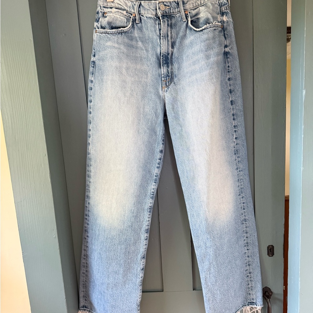 MOTHER High Waisted Tunnel Vision Sneak The Other Side sz 30